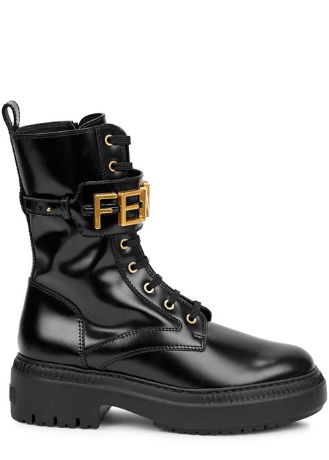 fendi combat boots womens|Fendi cowboy boots sale.